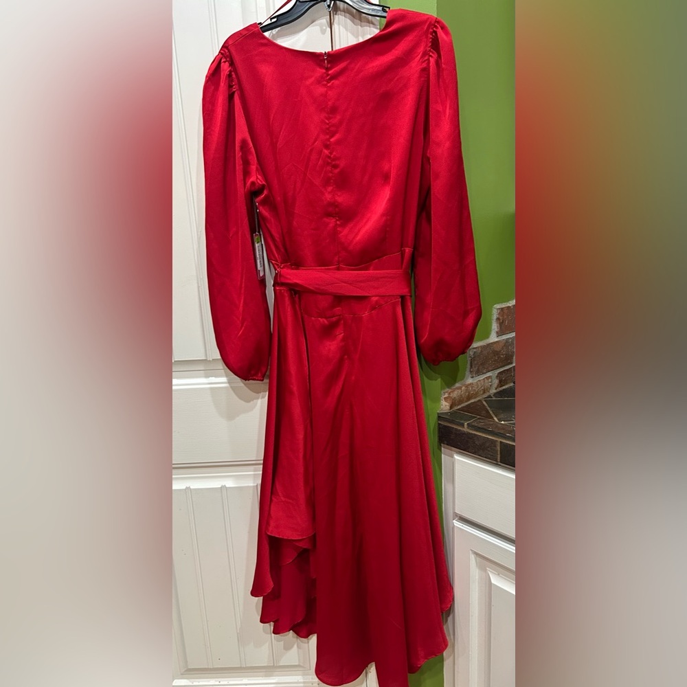 Vince Camuto Elegant Red Women's Dress-XL - Picture 2 of 6